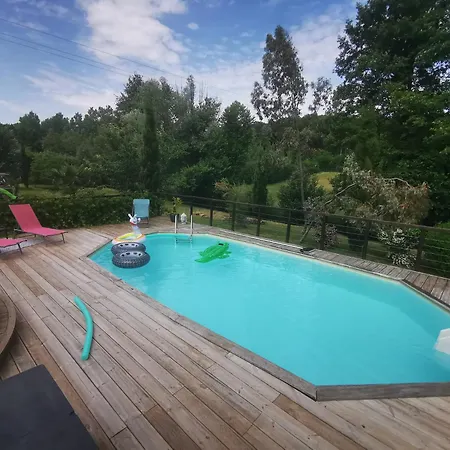 Maison Architecte En Bois Avec Piscine Et Jacuzzi Villa