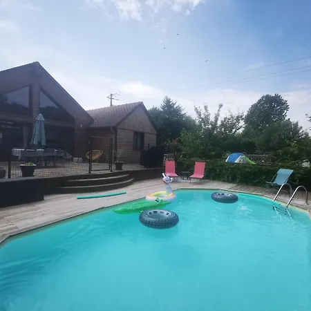 Maison Architecte En Bois Avec Piscine Et Jacuzzi Villa