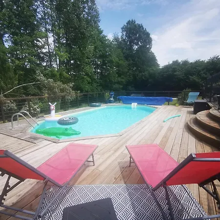 Maison Architecte En Bois Avec Piscine Et Jacuzzi Villa Pruille-l'Eguille