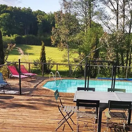 Maison Architecte En Bois Avec Piscine Et Jacuzzi *